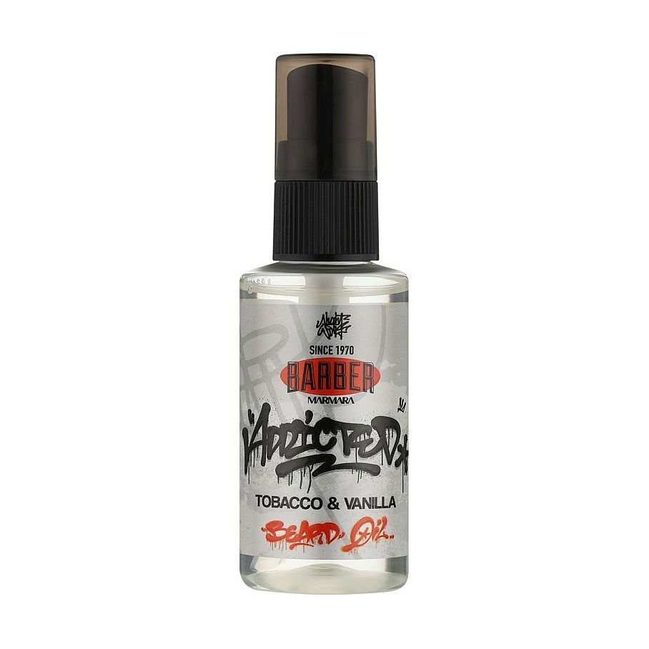 Олія для бороди Marmara Barber Tobacco &amp; Vanilla Beard Oil, 50 мл